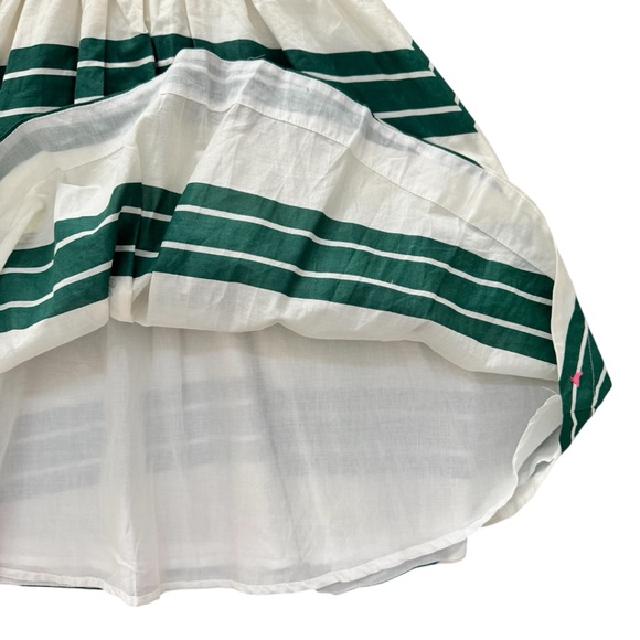 Pink Chicken Renata Green Striped Sleeveless Dress size 5 - Picture 4 of 8